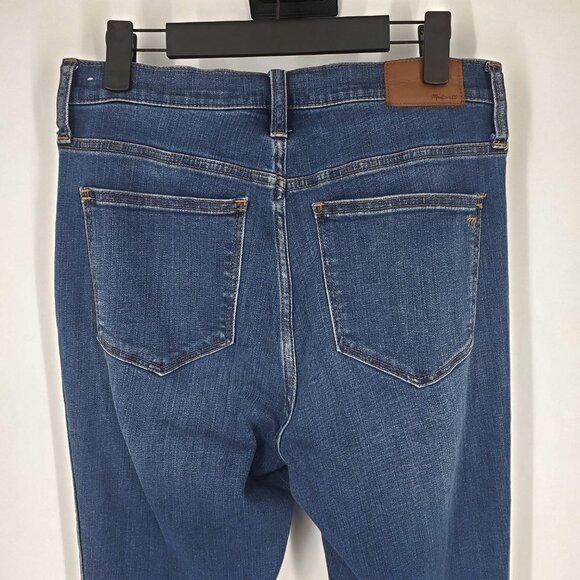 Madewell 10" High Rise Roadtripper Supersoft Jeans In Playford Wash Size 26 - Picture 7 of 11